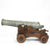 Original 1780 Bronze 6-Pounder Saker Cannon with Oak Naval Carriage Original Items