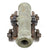 Original 1780 Bronze 6-Pounder Saker Cannon with Oak Naval Carriage Original Items