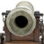 Original 1780 Bronze 6-Pounder Saker Cannon with Oak Naval Carriage Original Items