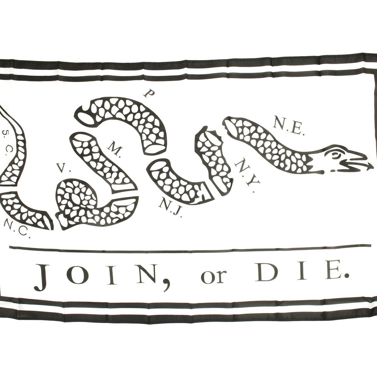 Colonies Snake U.S. Join or Die Snake Colonies of the Revolutionary War Flag 3' x 5 ...