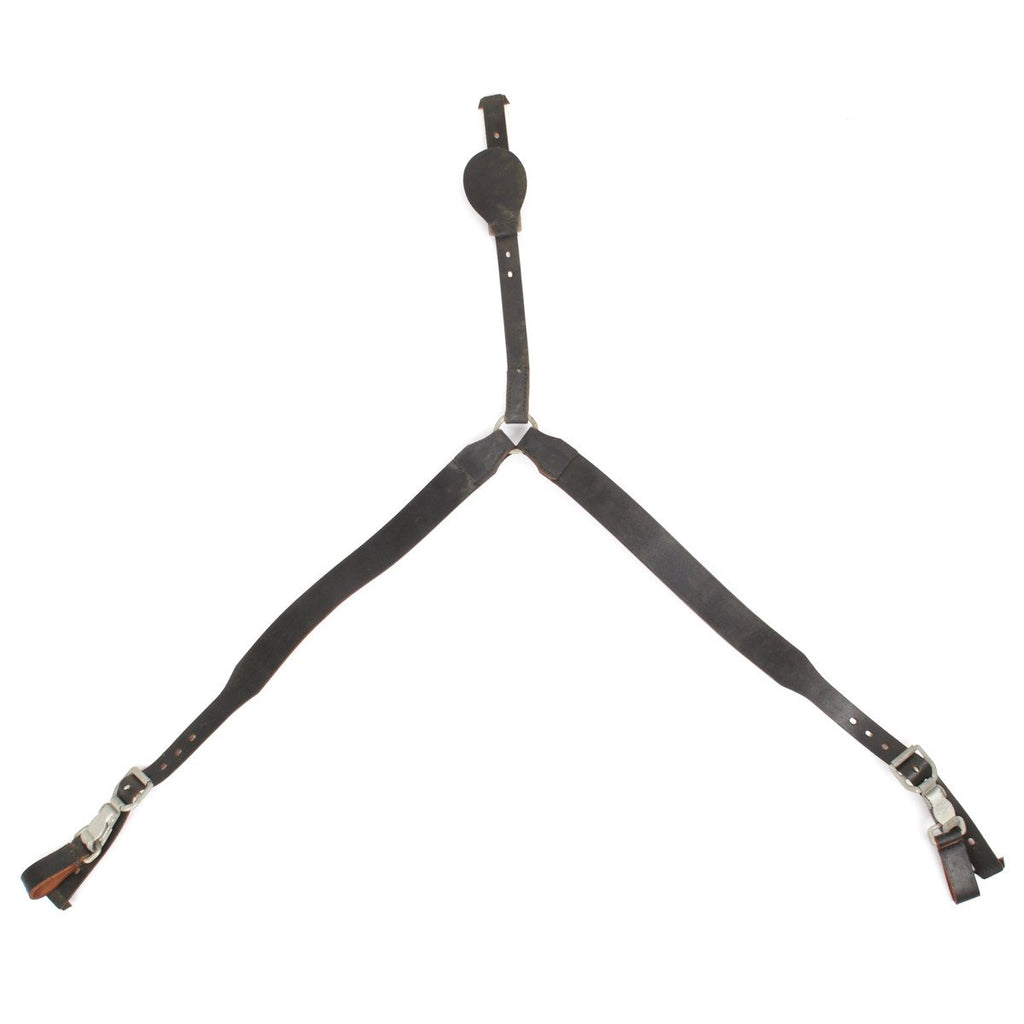 Original German WWII style Y Straps- Postwar Issue Original Items