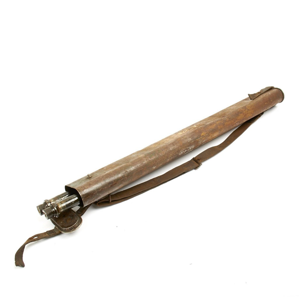 Original German WWII MG 13 Double Barrel Carrier with Barrels and Tools Original Items