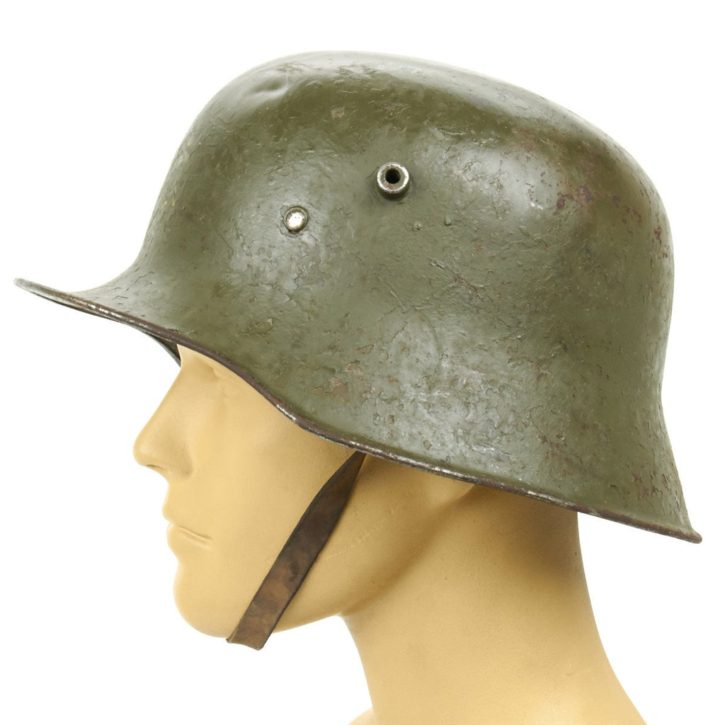 Original Imperial German WWI M18 Stahlhelm Helmet - Shell Size 68 Original Items