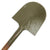 Original German  Bundeswehr Cold War West Full Size D Handle Shovel Original Items