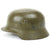 Original German WWII M40 Stahlhelm Steel Helmet- Shell Size 68 Original Items