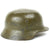 Original German WWII M40 Stahlhelm Steel Helmet- Shell Size 68 Original Items
