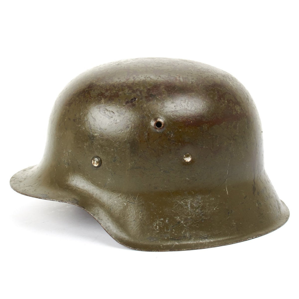 Original German WWII M42 Stahlhelm Steel Helmet- Shell Size 64 Original Items