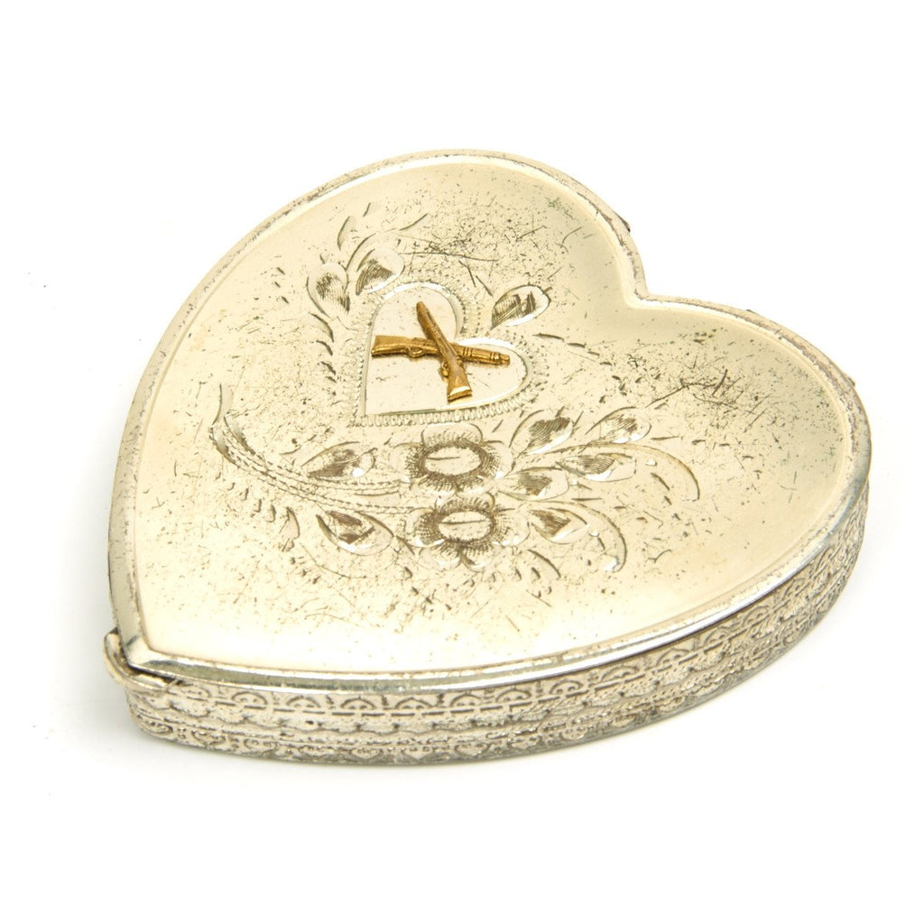 Original U.S. WWI Infantry Soldiers Sweetheart Compact Original Items