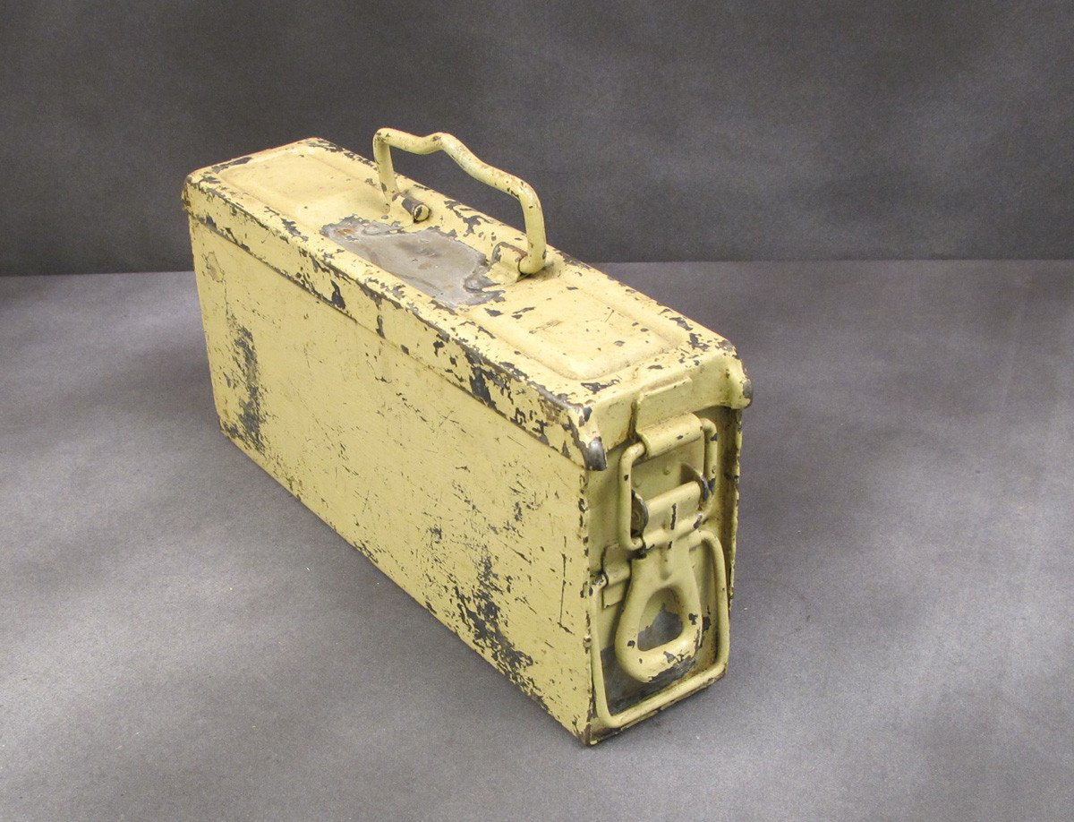 German MG 34/42 Afrikakorps Model 41 Ammunition Can: WW2 Marked