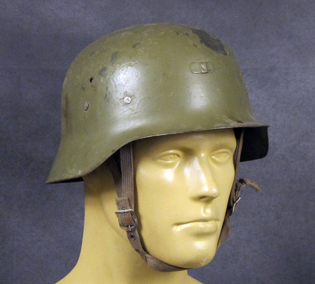 German M-42 Style Steel Helmet from Spain Original Items