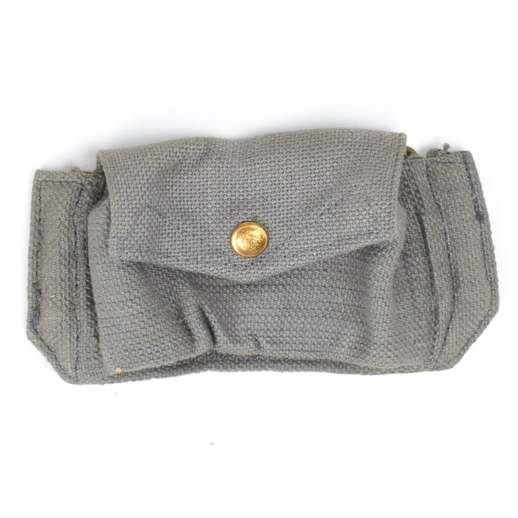 Original WWII British Royal Air Force R.A.F Grey/Blue Ammo Pouch Original Items