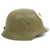 Original WWII Hungarian M38 Steel Helmet with Finnish Infantry Regiment 46 Skull - Continuation War Original Items