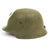Original WWII Hungarian M38 Steel Helmet with Finnish Infantry Regiment 46 Skull - Continuation War Original Items