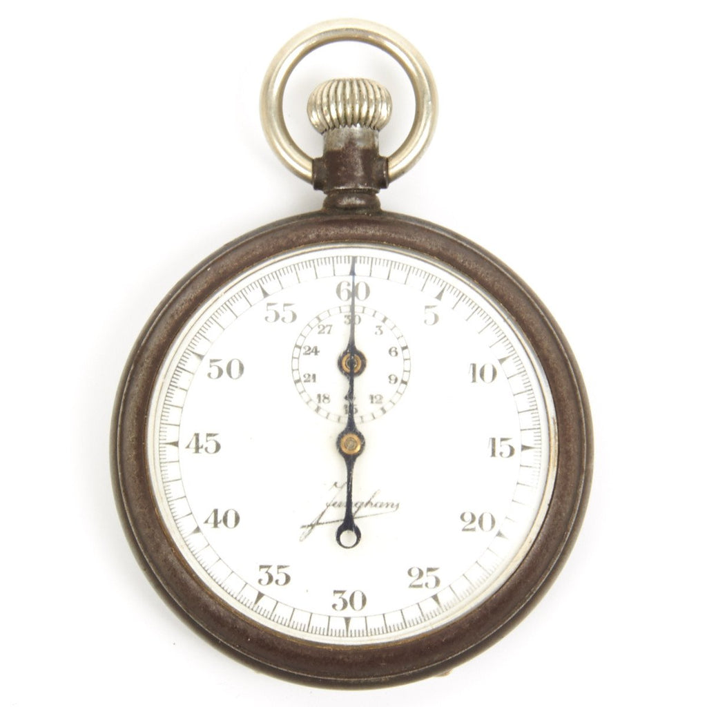 Original German WWII Kriegsmarine U-boat Stop Watch by Junghans - Fully Functional Original Items