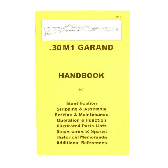 Handbook: U.S. .30 M1 Garand New Made Items