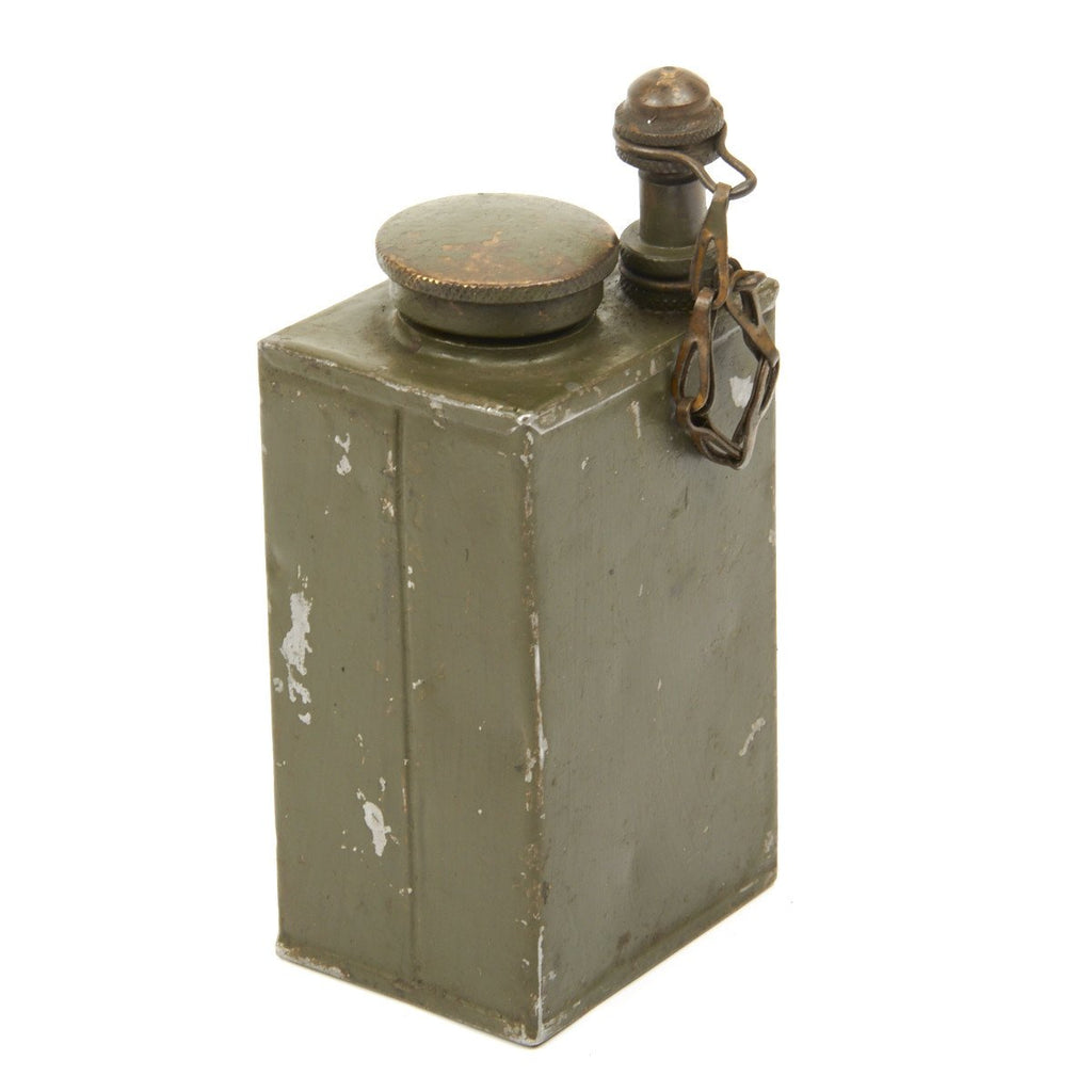Original WWII British Oil Container: Can, Half Pint, Mk II Original Items
