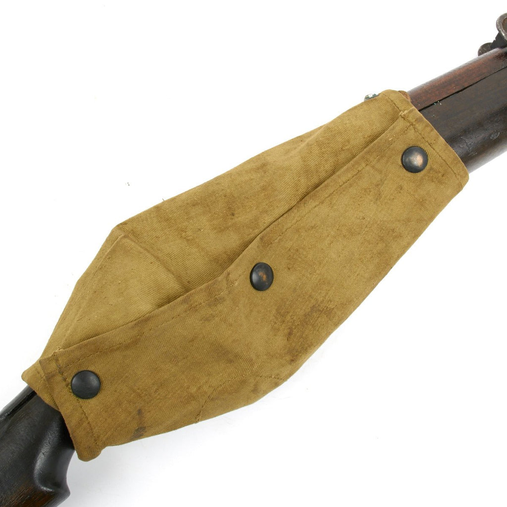 Original British WWII SMLE .303 Enfield Action Cover Savage-Stevens No. 4 Rifle- Dated 1942 Original Items