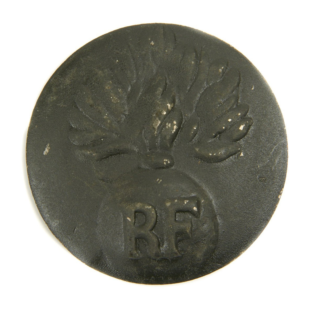 French WWI & WW2 Adrian Helmet Badge New Made Items