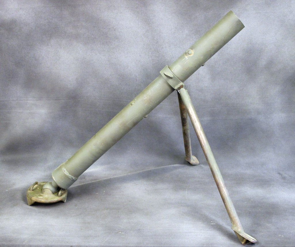 Angolan Rebel 1970s era 60mm Inert Display Mortar from Angolan Civil War Original Items