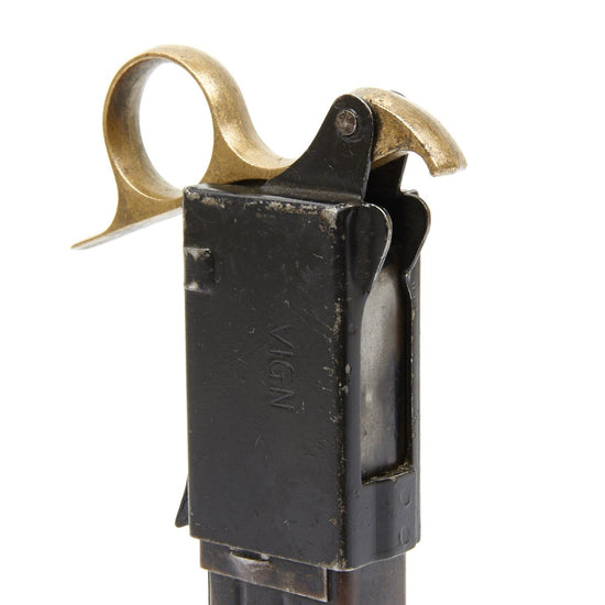 German WWII MP 40 and Belgian Vigneron SMG Magazine Loader Original Items