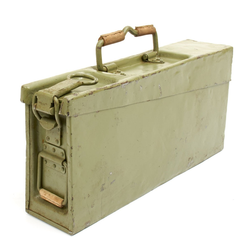 Original German WWII MG 34/42 Steel Ammunition Can - WW2 Marked Original Items