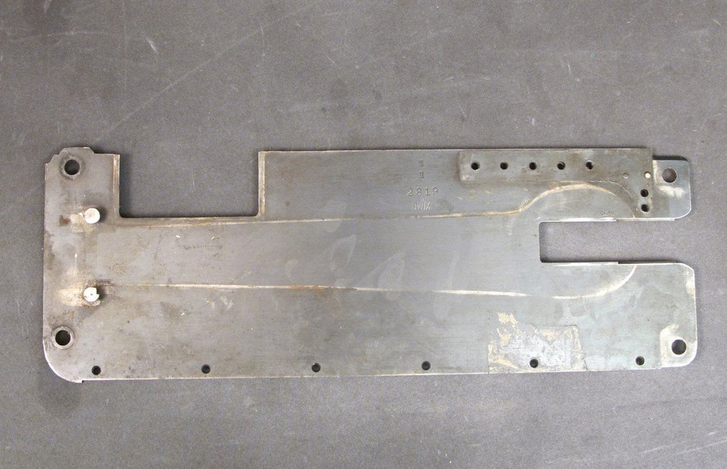 Original German WWI MG 08 Left Side Receiver Plate Marked DWM Original Items