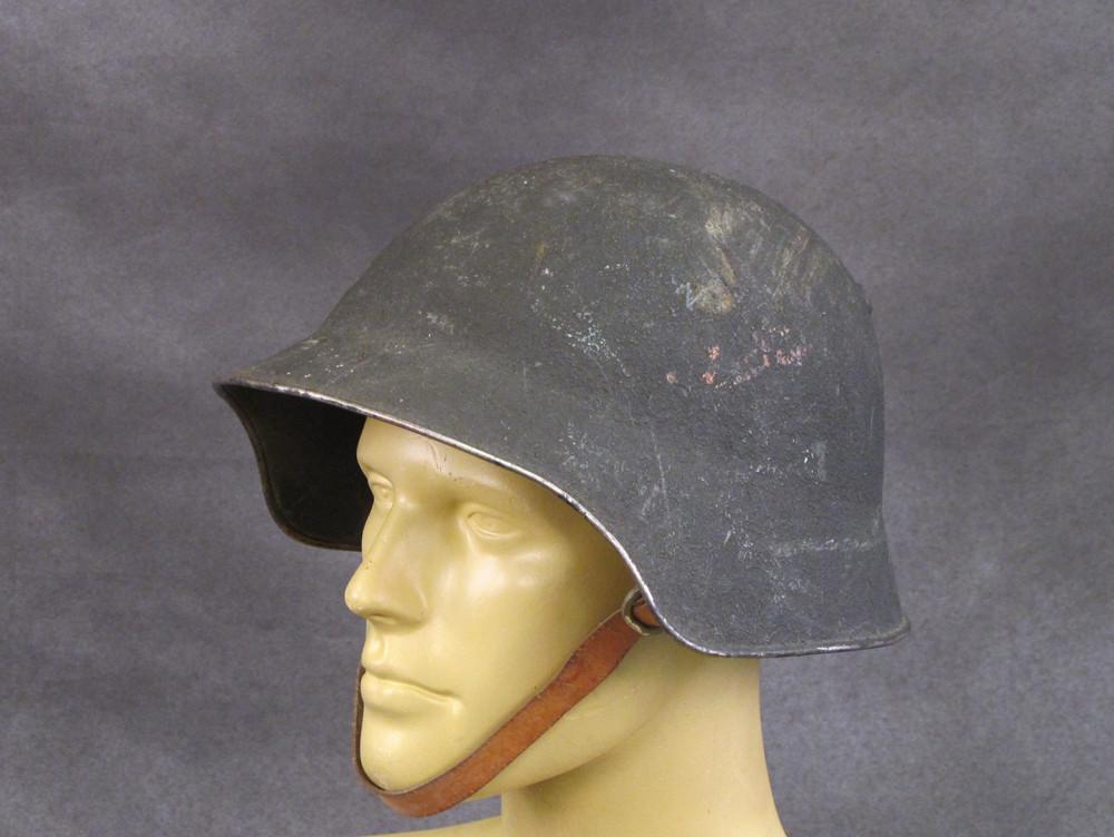 Swiss M18/40 Steel Combat Helmet with Full Ring Liner Original Items