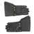 German WWII Style Black Leather Gauntlets for Kradschutzen- Motorcycle Units Original Items