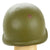 Original WWII Type U.S. M1 Rear Seam Swivel Bale Helmet with Fiber Liner Original Items