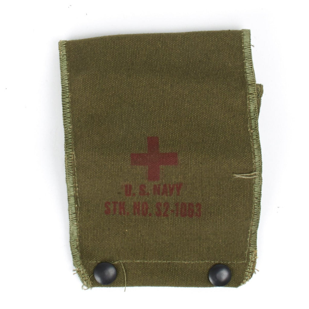 Original U.S. USN Naval Aviator First Aid Pouch Original Items