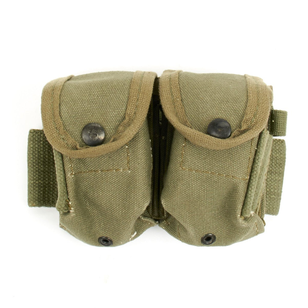 Original M1 Garand Rifle Dual Clip Belt Pouch Original Items