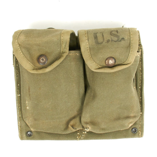 Original U.S. Manufactured ARVN Army of the Republic of Vietnam M14 Double Magazine Pouch Original Items