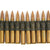 Original U.S. 30-06 Display Inert Ammunition with Belt Links- 25 Rounds Original Items