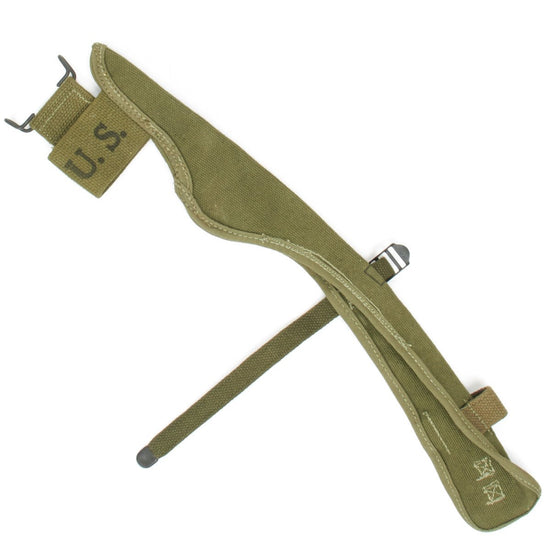 Original U.S. WWII M-1910 Canvas Pick Mattock Axe Cover / Carrier Original Items