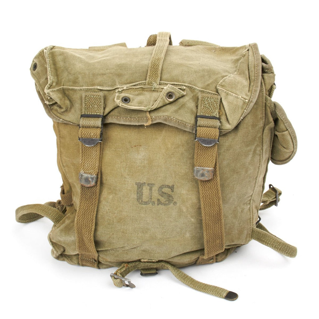 Original U.S. WWII M-1945 Combat Field Pack - Upper Bag Original Items