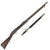 Original British P-1885 Martini-Henry MkIV Rifle Pattern A with MkIII Sword Bayonet - Cleaned and Complete Condition Original Items