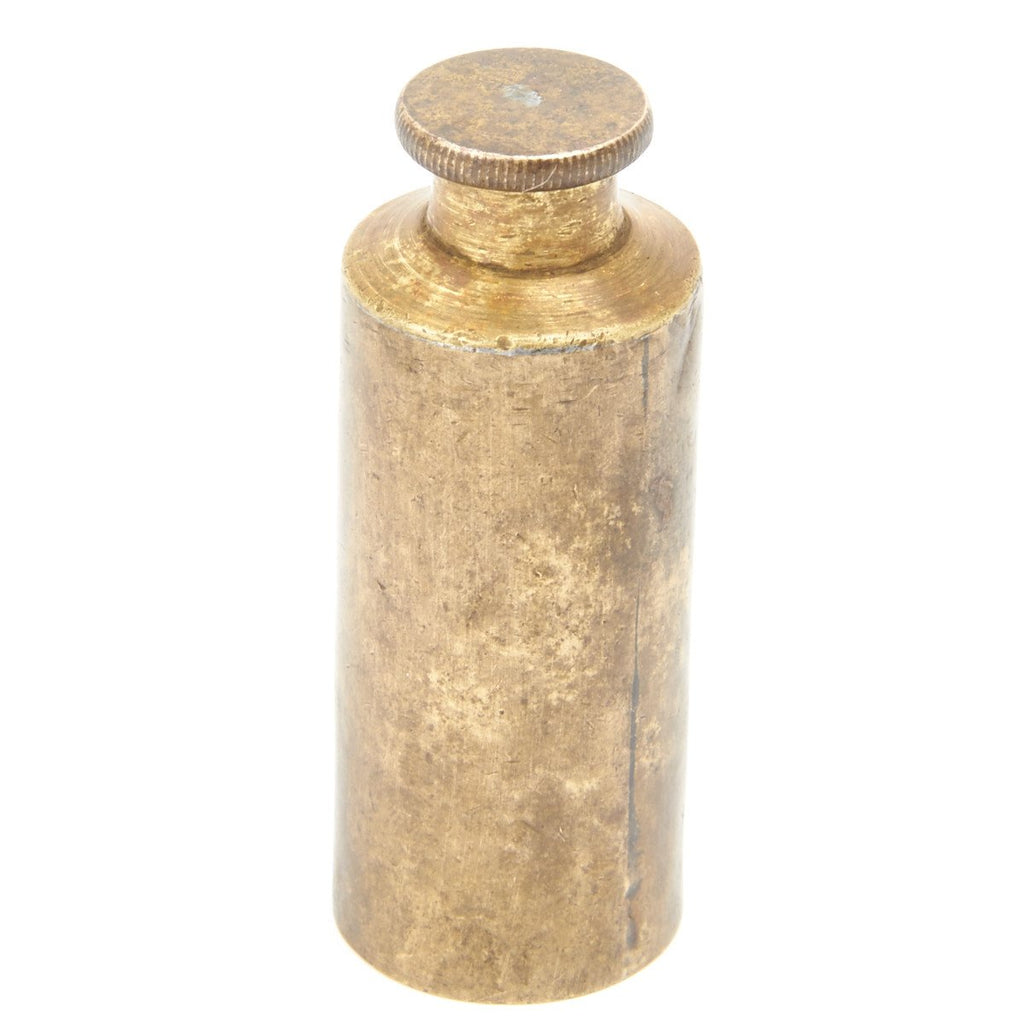 Original Martini-Henry Rifle and Snider Rifle Early Flat Top Brass Oil Bottle Original Items