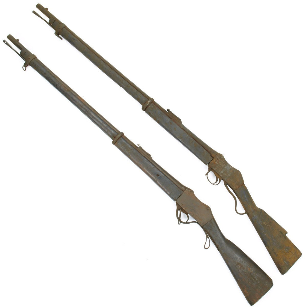 Original Nepalese Martini Antique Rifle System Set (Francotte & Gahendra) - Untouched Condition Original Items