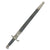 Original British Martini-Henry Rifle P-1887 MkI Sword Bayonet with Steel Mounted Leather Scabbard Original Items