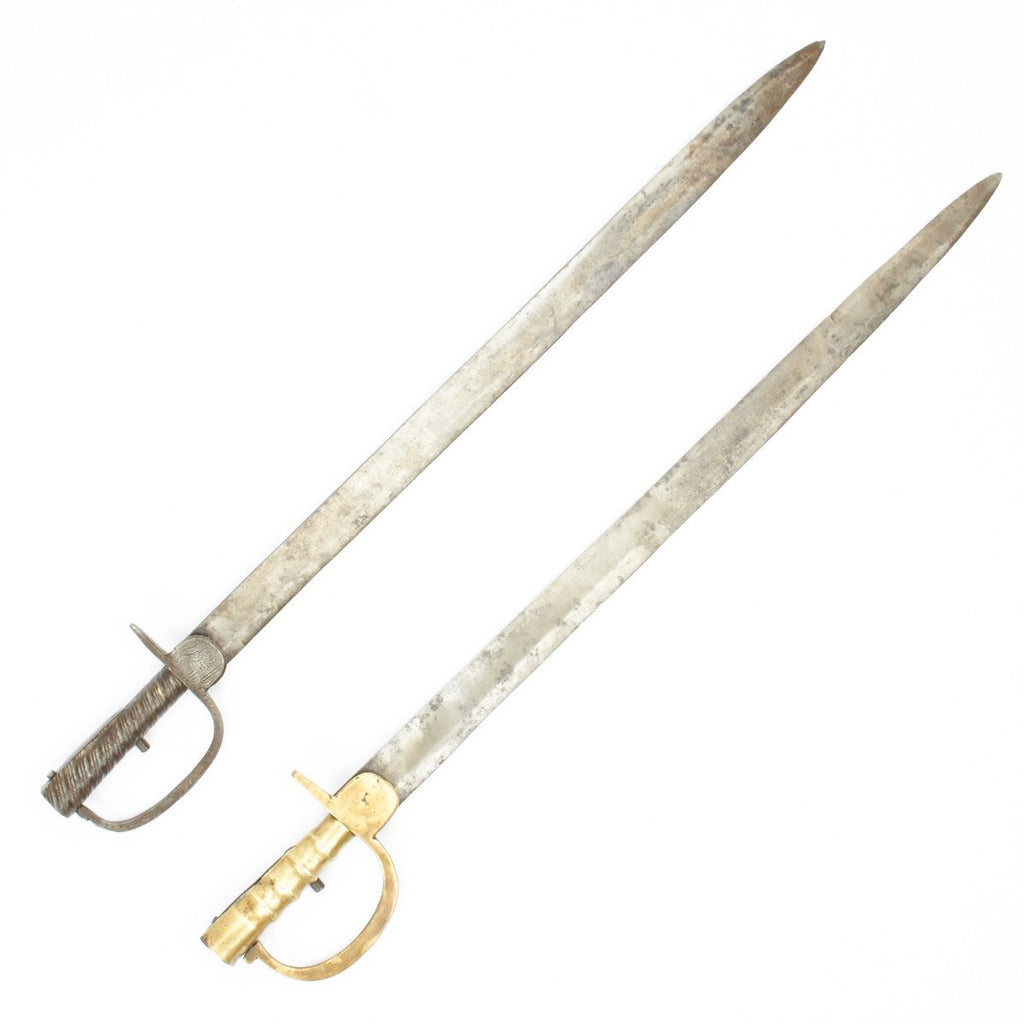 Brunswick Brass & Steel Hilted Sword Bayonet Set Original Items