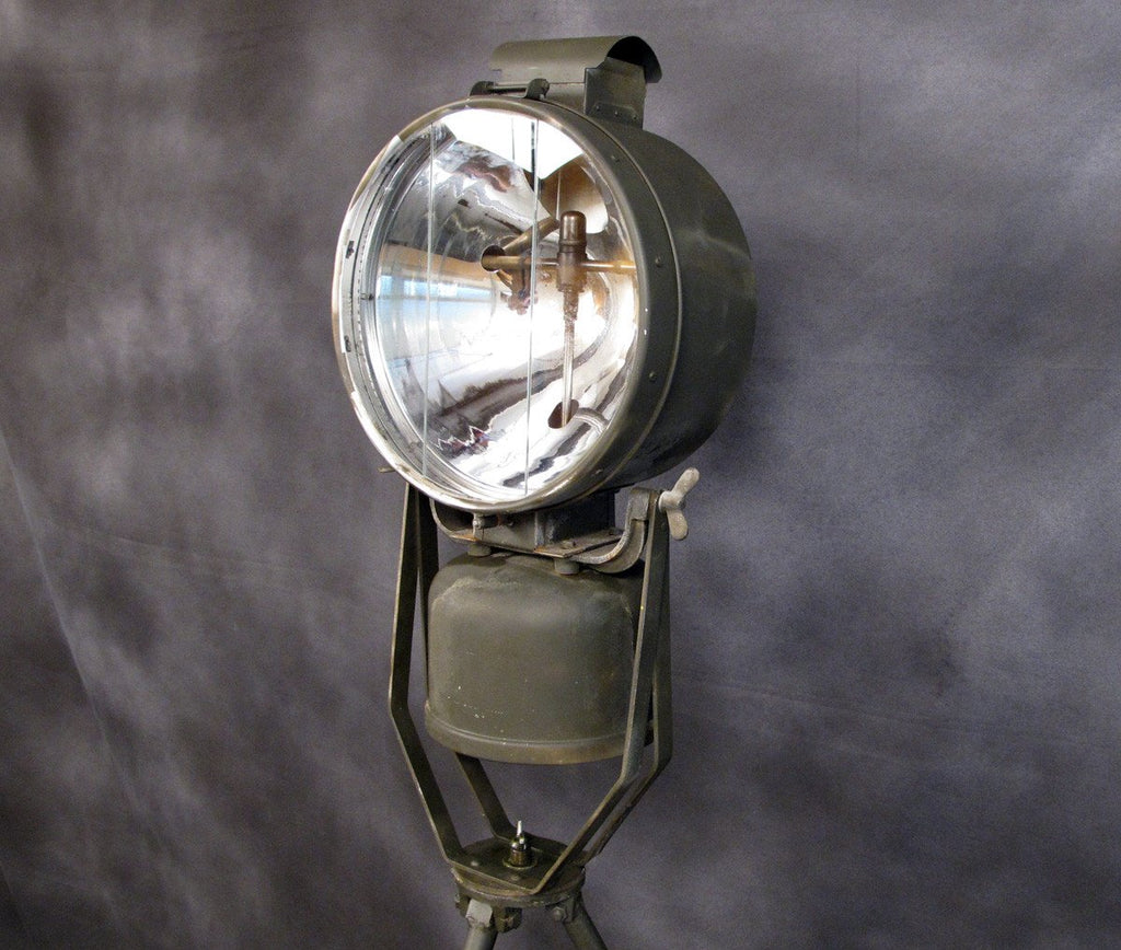 British WW2 Tiley FL6 Floodlight Projector with Tripod Mount ...