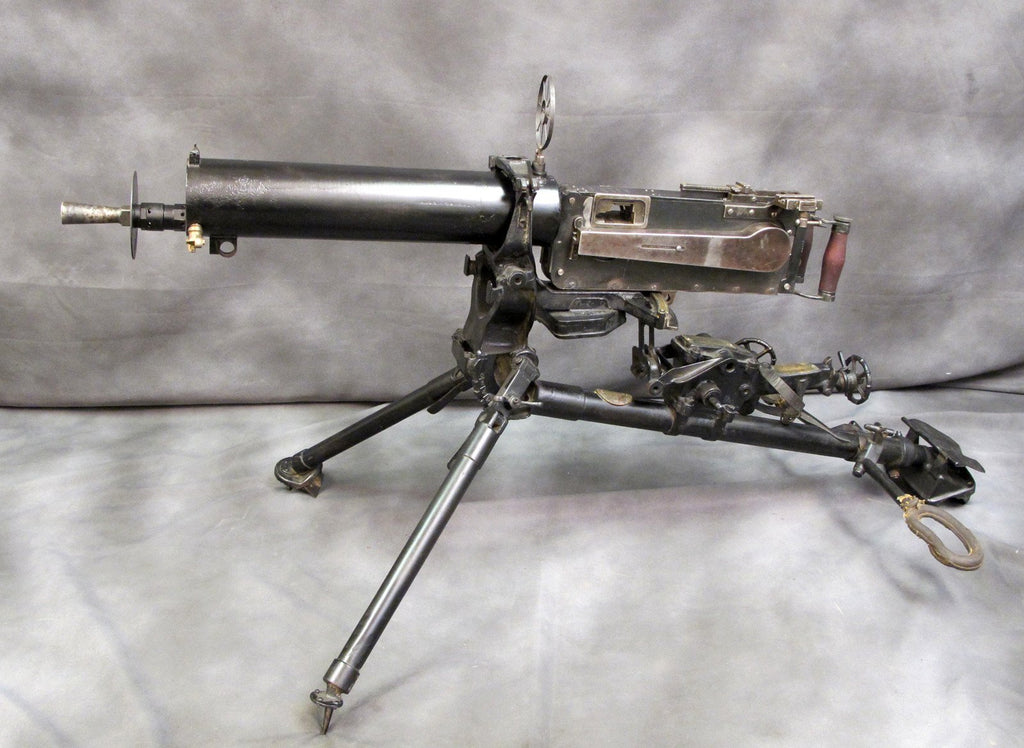 German MG 08 Maxim WWI Display Machine Gun Original Items