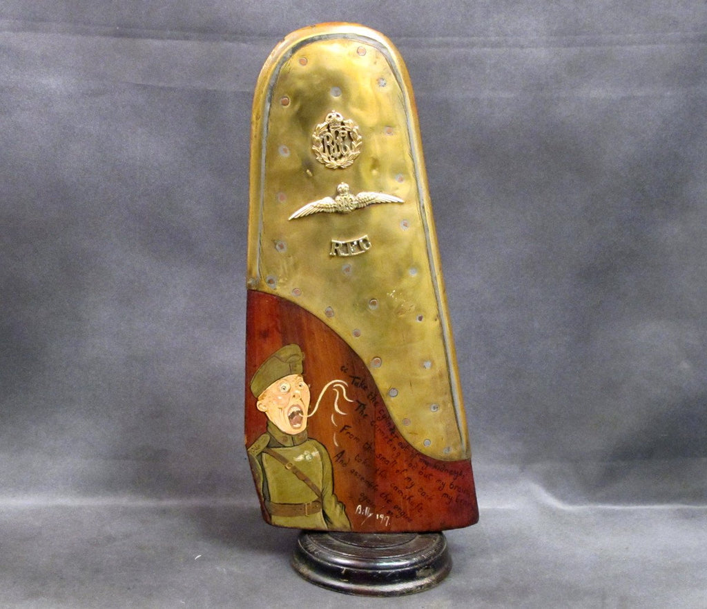British WWI Royal Flying Corp Aircraft Propeller Art Original Items