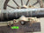 Original Antique 18th Century 4 Pounder Crested Bronze Cannon with Wood Field Carriage Original Items