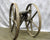 Original British 1 Pounder Falconet Bronze Cannon with Cast Iron Winter Carriage Marked Liverpool England Original Items