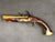 British Flintlock Brass Barrel Blunderbuss Pistol Dated 1776 Original Items