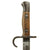 Original British P-1907 First Model Hooked Quillon Bayonet with Rare 1st Pattern Scabbard - Dated 1908 Original Items