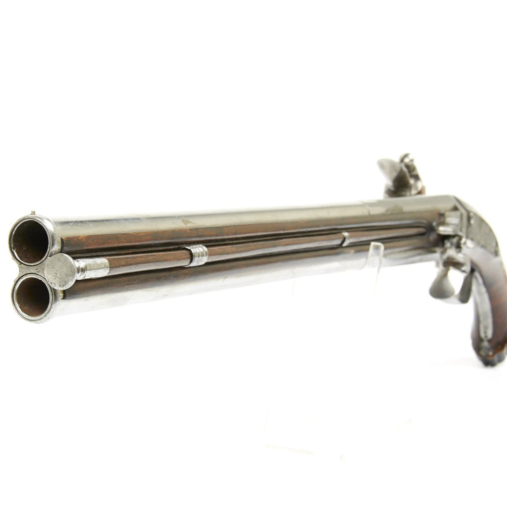 Original French Louis XIV Flintlock Turnover Over-Under Pistols by ...