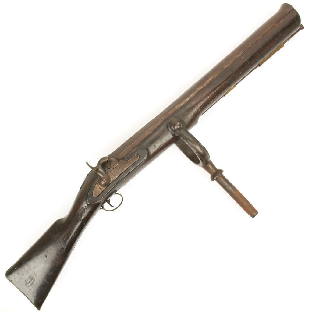 Original British Naval Boat Massive Swivel Gun by Barnett- Dated 1849 Tower Marked Original Items