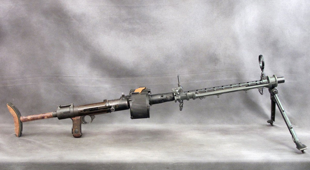 German WWII Luftwaffe MG 15 Air Cooled Display Machine Gun Original Items